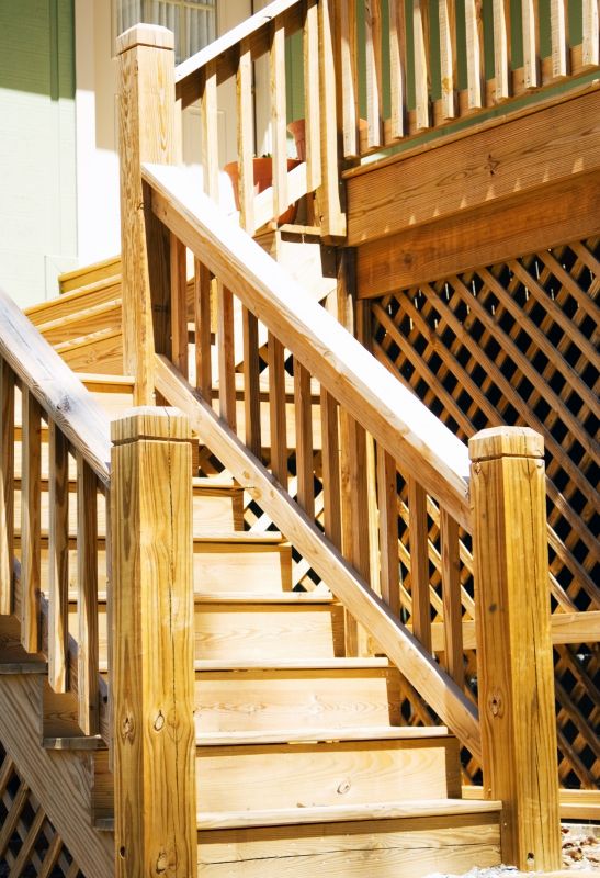 Oak Stairs Repair in Olathe, KS