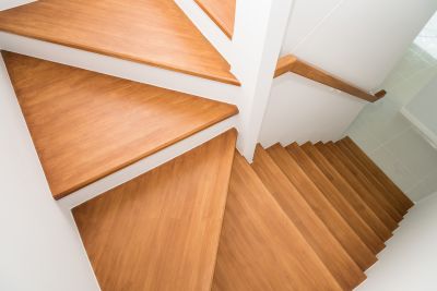 Refined Wood Stair Design